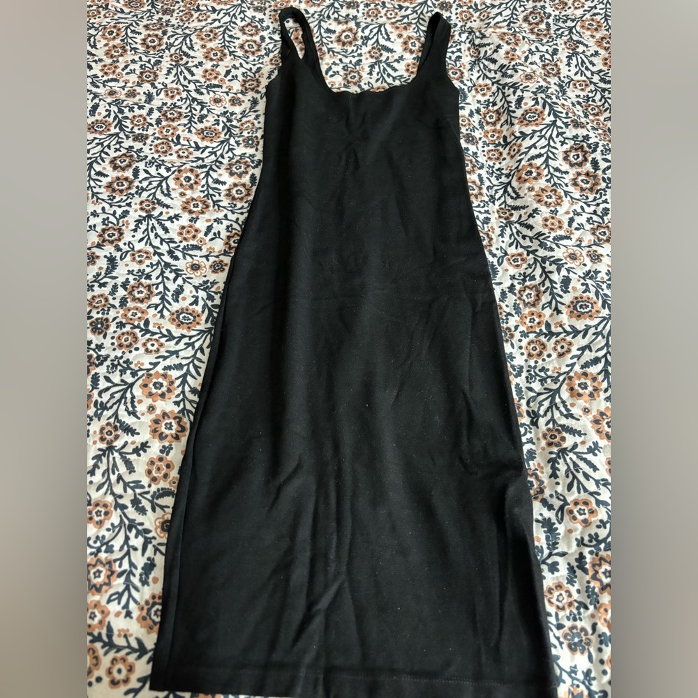 Simple black dress